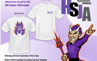 Hispanic Heritage Month t-shirt fundraiser