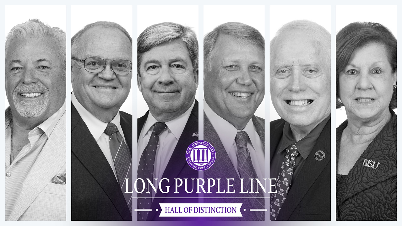 Long Purple line Hall of Distinction 2026