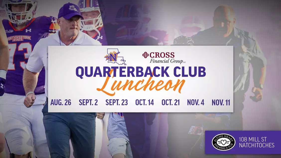 Quarterback Club Luncheon.